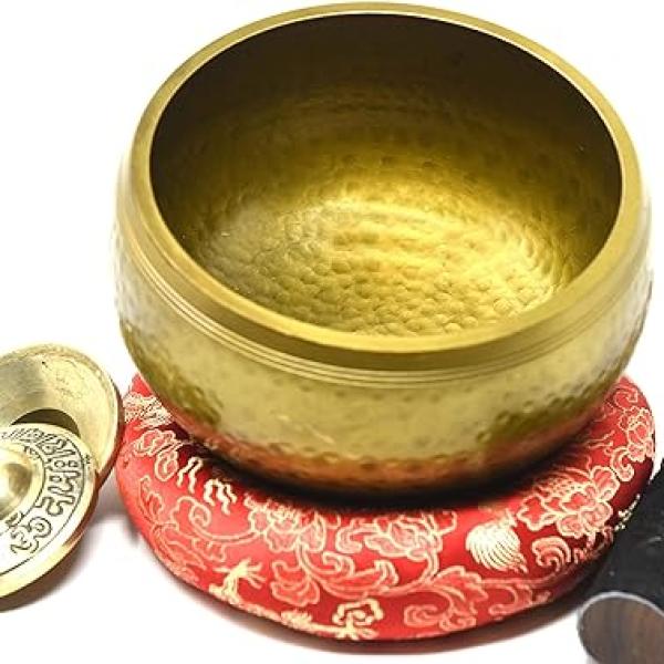 5.5" Tibetan Singing Bowl-Hand Hammered Yoga, Meditation, Sound Bath & Mindfulness