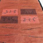 thamelmartUSA R14006Gorgeous Contemporary Design Hand Made Tibetan Woolen Area Rug 6 Feet X 9 Feet Made in Nepal