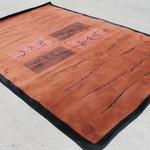 thamelmartUSA R14006Gorgeous Contemporary Design Hand Made Tibetan Woolen Area Rug 6 Feet X 9 Feet Made in Nepal