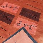 thamelmartUSA R14006Gorgeous Contemporary Design Hand Made Tibetan Woolen Area Rug 6 Feet X 9 Feet Made in Nepal