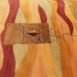 thamelmartUSA R13849 Gorgeous Bold Stripped Design Hand Made Tibetan Woolen Area Rug 6 Feet X 9 Feet Made in Nepal