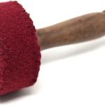 F708 Felted Hard Wood Striker/Mallet for Tibetan Singing Bowl Hand Made in Nepal