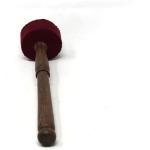 F708 Felted Hard Wood Striker/Mallet for Tibetan Singing Bowl Hand Made in Nepal