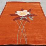 Thamel Mart R7842 Gorgeous Contemporary Tibetan Woolen Area Rug 5' X 8' Handmade in Nepal