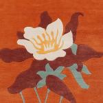 Thamel Mart R7842 Gorgeous Contemporary Tibetan Woolen Area Rug 5' X 8' Handmade in Nepal