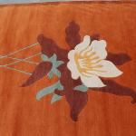 Thamel Mart R7842 Gorgeous Contemporary Tibetan Woolen Area Rug 5' X 8' Handmade in Nepal