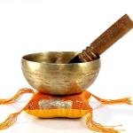 5" Superb B Crown Chakra Old Tibetan Singing Bowl, Meditation bowls,Hand beaten singing bowl