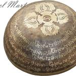 10 Inch Mantra carved G Chakra Tibetan Singing Bowl,meditation bowl,Handmade singing bowl from Nepal