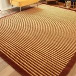 thamelmartUSA R29575 Exclusive Tibetan Wool and Silk Area Rug Chocolate Brown/Gold Color 9 Feet X 12 Feet Handmade in Nepal