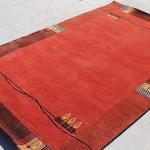 Thamel Mart USA R17748 Gorgeous Custom Made Hand Knotted Tibetan Woolen Area Rug 5 Feet X 8 Feet Made in Nepal