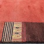 Thamel Mart USA R17748 Gorgeous Custom Made Hand Knotted Tibetan Woolen Area Rug 5 Feet X 8 Feet Made in Nepal