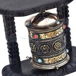 7"tall table top.wall Prayer Wheel-8 Auspicious symbols,dharma wheel,Buddhist.