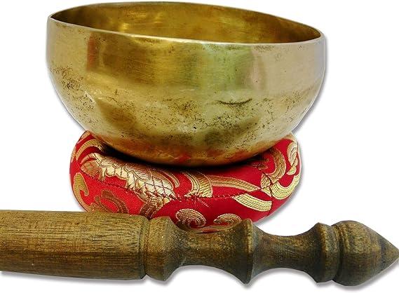 5" Palm Size Energetic Healing Tibetan Singing Bowl Handmade Made in Nepal