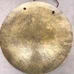 F1055/F606 21.75" Very Artistic Tibetan Temple Disc Gong Hand Made in Nepal