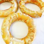 F694 Silk Brocade Ring Cushion Pillow for Tibetan Singing Bowl Hand Made in Nepal