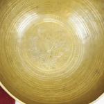 E765 10.5" Energetic Third Eye 'A#' Chakra Healing Hammered Tibetan Singing Bowl Made in Nepal