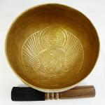 F526 6.1" Energetic Root 'C#' Chakra Healing Hand Hammered Tibetan Singing Bowl Made in Nepal