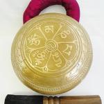 F526 6.1" Energetic Root 'C#' Chakra Healing Hand Hammered Tibetan Singing Bowl Made in Nepal