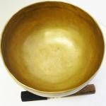 C267B 8" Energetic Solar 'E' Chakra Healing Tibetan Singing Bowl Made in Nepal