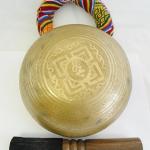F524 6.1" Energetic Root 'C#' Chakra Healing Hand Hammered Tibetan Singing Bowl Made in Nepal