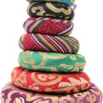 Chakra Healing Tibetan Singing Bowls (Set of 7) for A,B,C,D,E,F,G Chakras By NepaMart