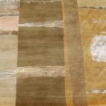 Thamel Mart R11575 Gorgeous Color Hand Made Tibetan Wool and Silk Area Rug 6' X 9' Handmade in Nepal