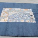 Thamel Mart RSG279 Luxurious Thick Pile Modern Tibetan Woolen Area Rug 6.7' X 9.8' Handmade in Nepal