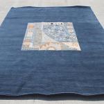 Thamel Mart RSG279 Luxurious Thick Pile Modern Tibetan Woolen Area Rug 6.7' X 9.8' Handmade in Nepal