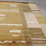 Thamel Mart R11575 Gorgeous Color Hand Made Tibetan Wool and Silk Area Rug 6' X 9' Handmade in Nepal