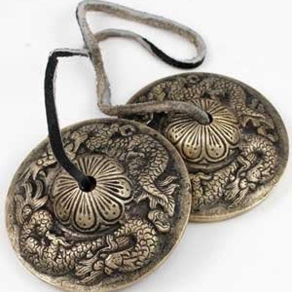 Dragon Tingsha Cymbals 3"