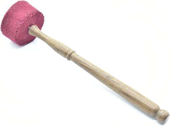 12.5" Long Felted Drum Strike-Goner-striker for Tibetan Singing Bowls