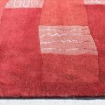 thamelmartUSA R407 Gorgeous Modern Design Hand Made Tibetan Woolen Area Rug 4.7 Ft X 6.7 Ft Made in Nepal