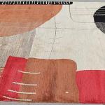 Thamel Mart R9655 Gorgeous All Natural Fibers Multi Color Modern Tibetan Area Rug 6' X 9' Handmade in Nepal