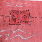 Thamel Mart USA R14051 Gorgeous Custom Made Hand Knotted Tibetan Woolen Area Rug 5 Feet X 8 Feet Made in Nepal