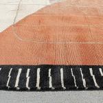 Thamel Mart R9655 Gorgeous All Natural Fibers Multi Color Modern Tibetan Area Rug 6' X 9' Handmade in Nepal