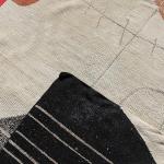 Thamel Mart R9655 Gorgeous All Natural Fibers Multi Color Modern Tibetan Area Rug 6' X 9' Handmade in Nepal