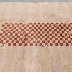 RSG4739 Gorgeous Modern Design Hand Made Tibetan Woolen Area Rug 4.7 Feet X 6.7 Feet Made in Nepal