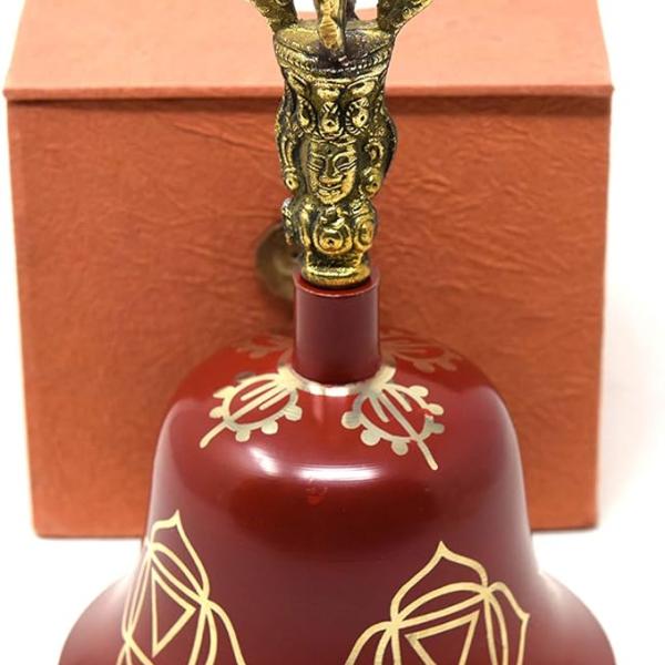 Tibetan Buddhist Meditation Bell Chakra Color - Bell of Enlightenment from Nepal