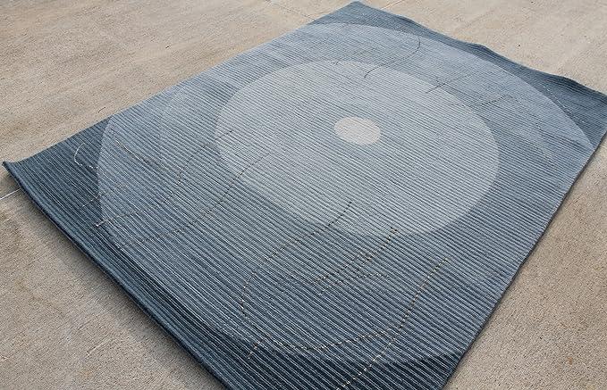 Thamel Mart R4993 Gorgeous Thick Contemporary Tibetan Woolen Area Rug 5.8' X 7.8' Handade in Nepal