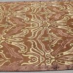 Thamel Mart R29545-R159 Gorgeous Color Hand Made Tibetan Wool and Silk Area Rug 6' X 9' Handmade in Nepal