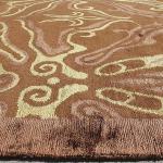 Thamel Mart R29545-R159 Gorgeous Color Hand Made Tibetan Wool and Silk Area Rug 6' X 9' Handmade in Nepal