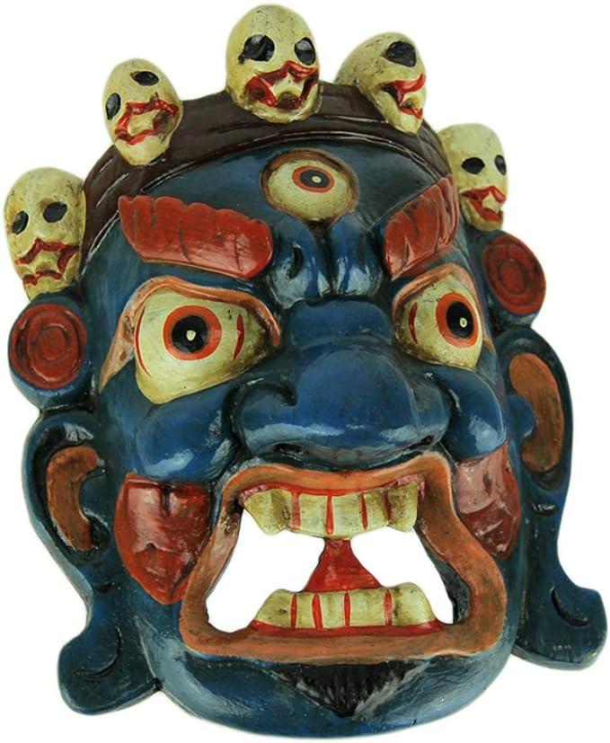Things2Die4 Nepalese Mahakala Tibetan Buddhism Wooden Wall Mask