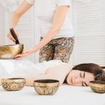 10" Large Master Healing Hand hammered Tibetan Singing Bowl ~ Great for Meditation, Yoga, Sound Bath, Mindfulness, Relaxation ~ Cushion, Wooden Mallet & Drumstick Included