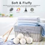 Wool Laundry Dryer Ball by Mili Felt -Reusable Extra Large Premium Natural Fabric Softener, Reduces Clothing Wrinkles, Eco-Friendly ~ Made of 100% Pure New Zealand Wool ~ Made in Nepal (6)