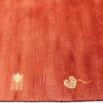 RSG4711 Gorgeous Modern Design Hand Made Tibetan Woolen Area Rug 4.7 Ft X 6.7 Ft Made in Nepal