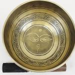 F434/F822 6" Energetic Sacral 'D' Chakra Healing Hand Hammered Tibetan Singing Bowl Made in Nepal