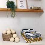 Wool Laundry Dryer Ball by Mili Felt -Reusable Extra Large Premium Natural Fabric Softener, Reduces Clothing Wrinkles, Eco-Friendly ~ Made of 100% Pure New Zealand Wool ~ Made in Nepal (6)