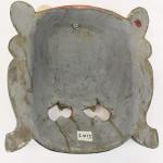 F1075-F725 Hand Crafted Wooden Mask of Hindu God Bhairab Mahakal Wall Hanging Made in Nepal