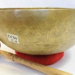 J634 11" Energetic Root 'C#' Chakra Healing Hand Hammered Tibetan Singing Bowl Made in Nepal