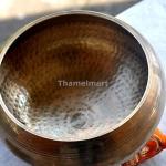 6.5 Inch Relaxing Yoga Meditation Om Peace Singing Bowl/Cushion/Rosewood Mallet/drum stick and free cushion